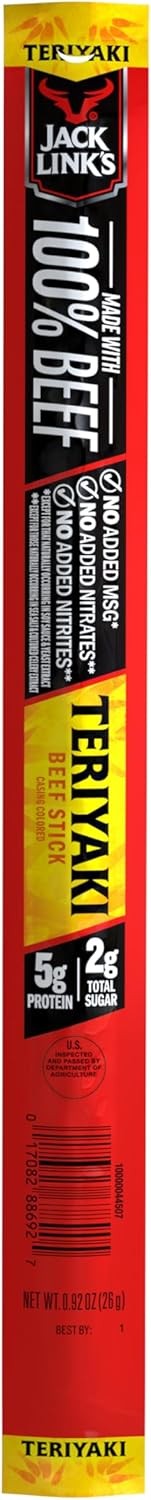 Ja Link's Beef Stis, Original Zero Sr - Protein Sna, Meat Sti