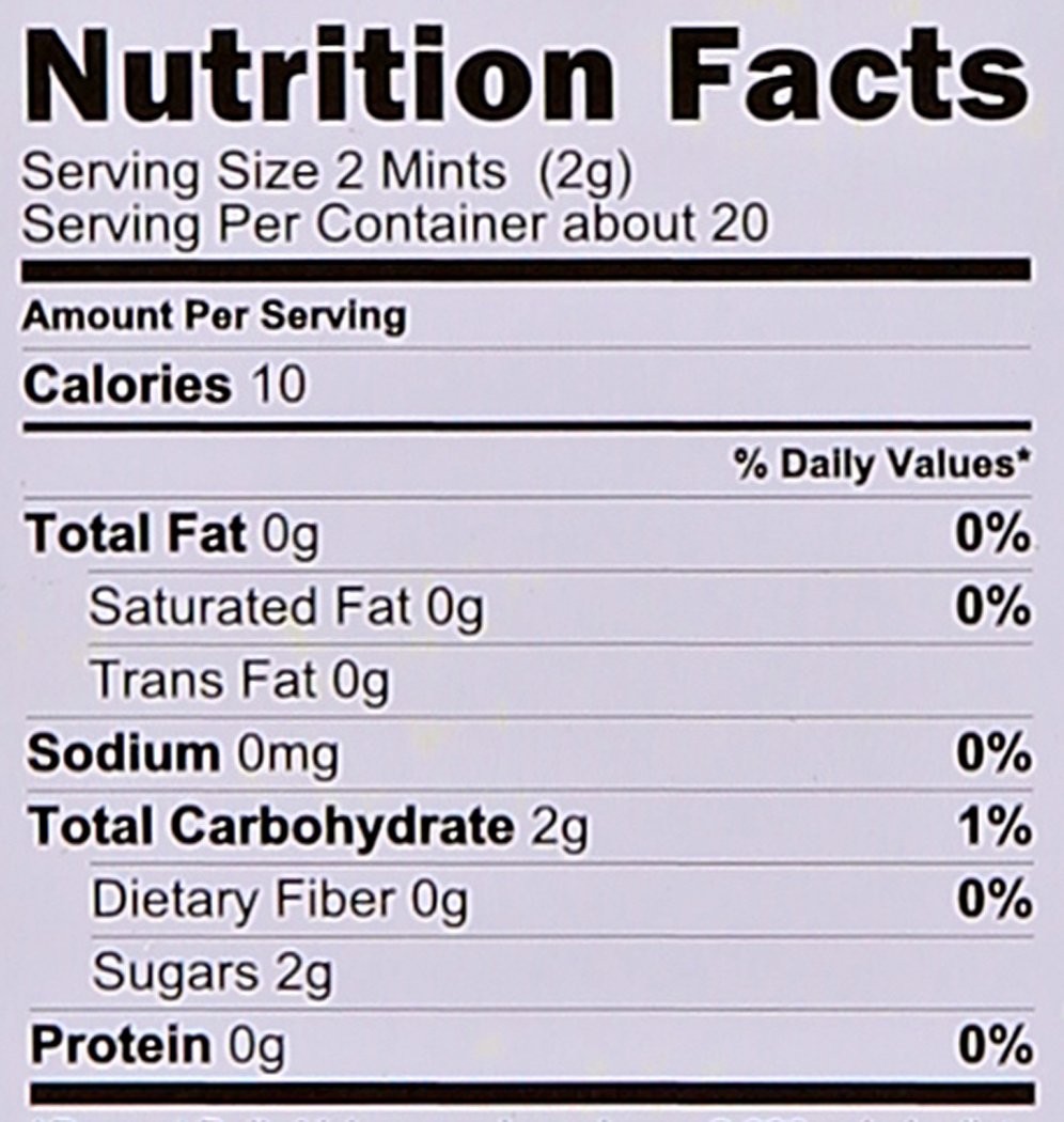 VerMints All Natural Peppermint Candy, 1.41 Ounce