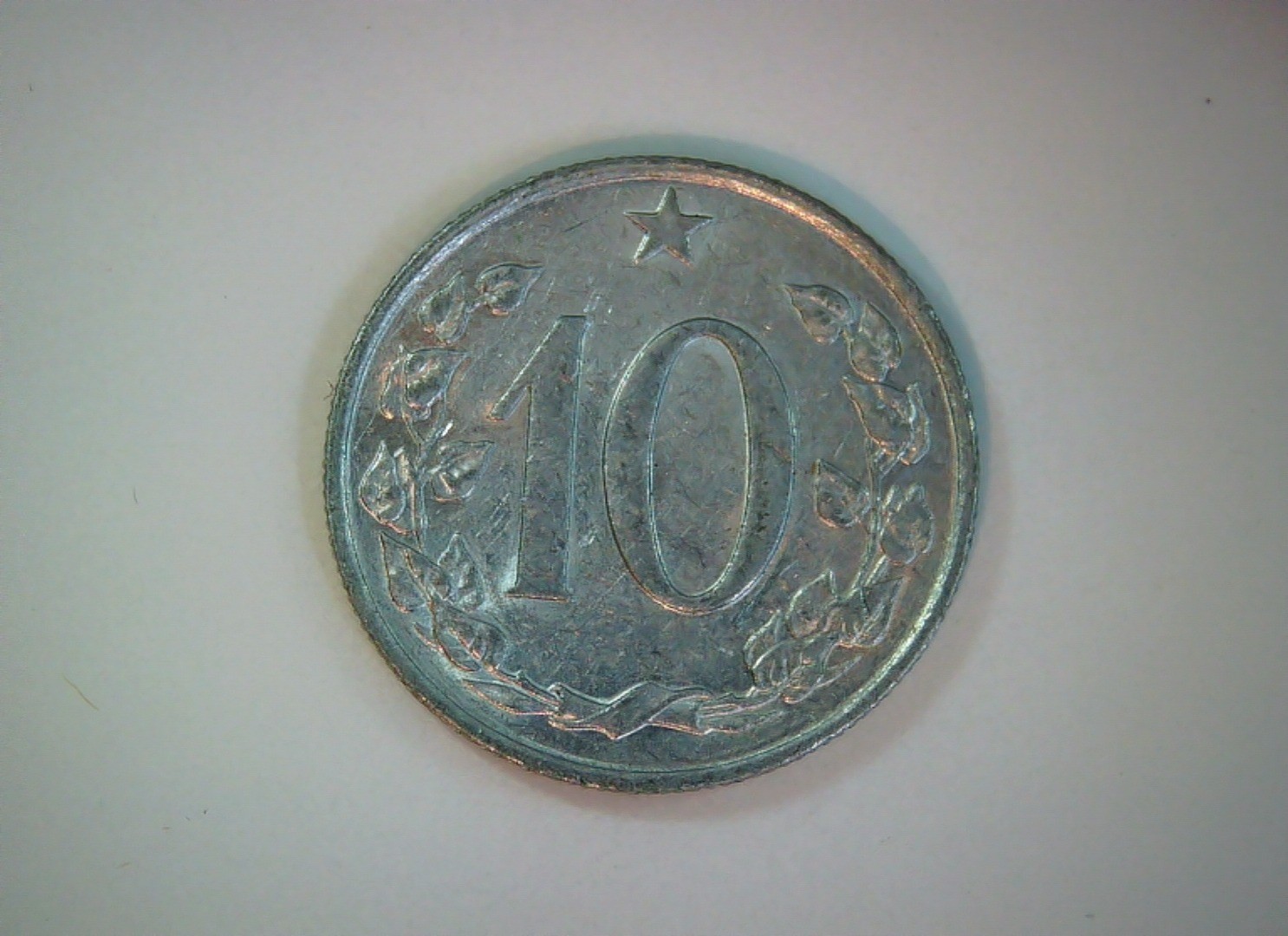 Czechoslovakia 1966 10 Haleru Coin