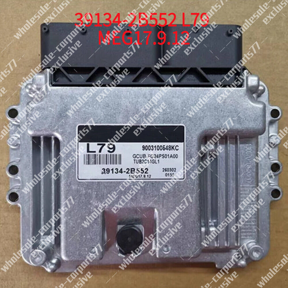 Fit For KIA Rio Car Engine Computer Board ECU 39134-2B552 L79 Meg17.9.12