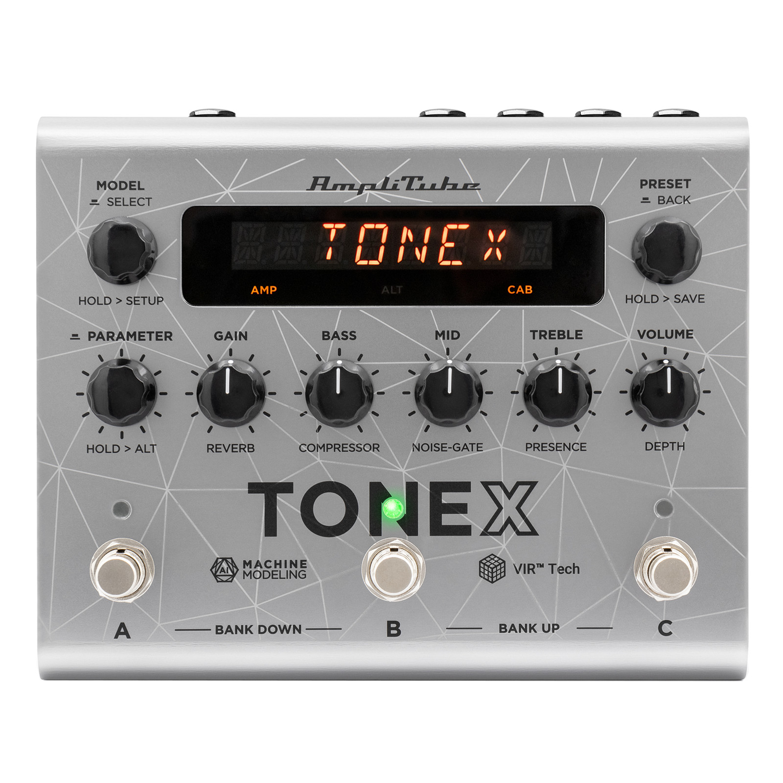 IK Multimedia TONEX Pedal Bass Edition Amp Modeler - Open Box