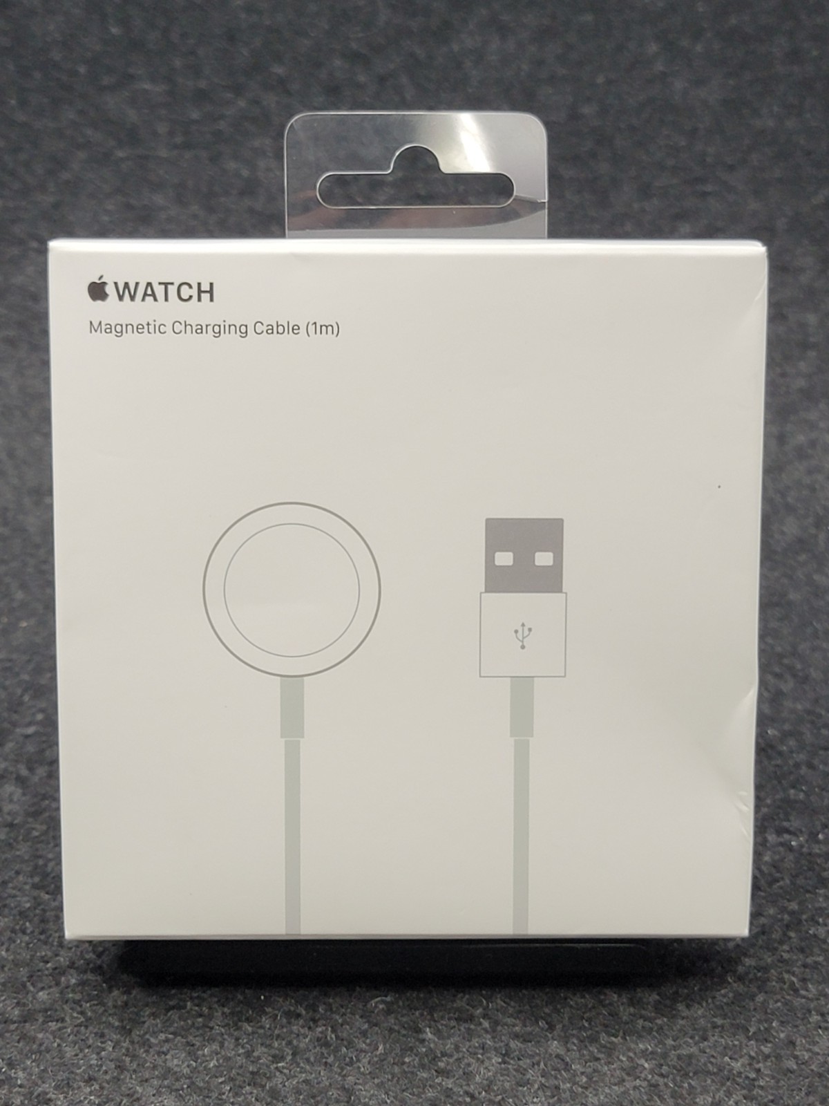 Apple Watch Magnetic Charging Cable - White (MKLG2AM/A) [Brand New]