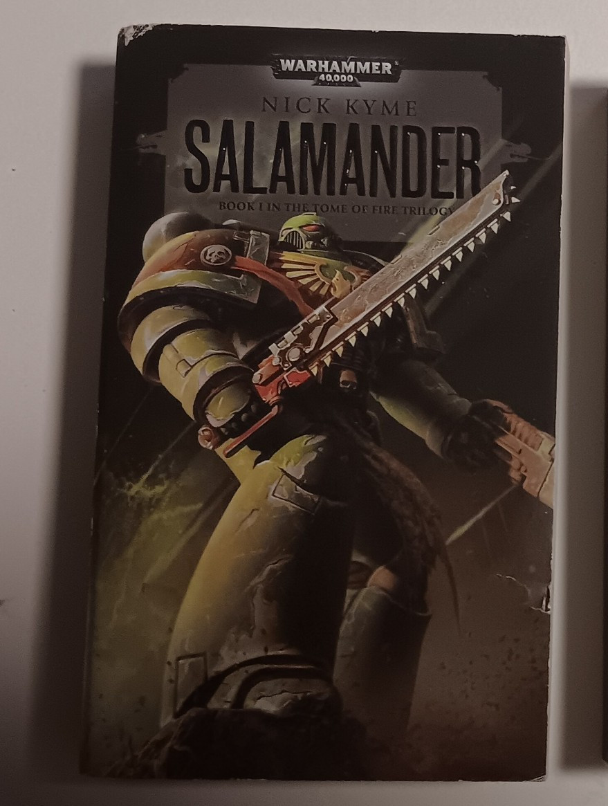 GWS Warhammer 40k Black Library Salamander by Nick Kyme 2009 SC in fi
