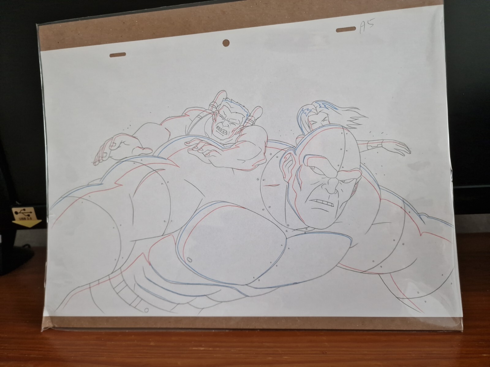 Marvel animation cel THE HULK Hulk and the agents of smash ANIME comics art A5