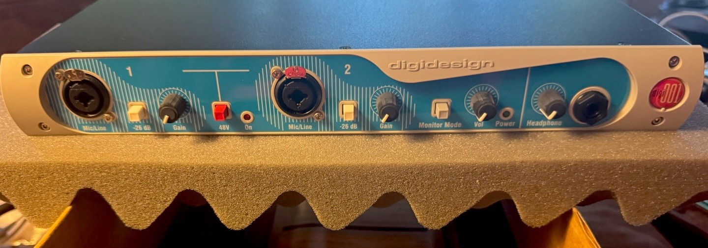 New In Box Vintage Digidesign Digi 001 8 Channel Audio Interface MX001 w/Cable