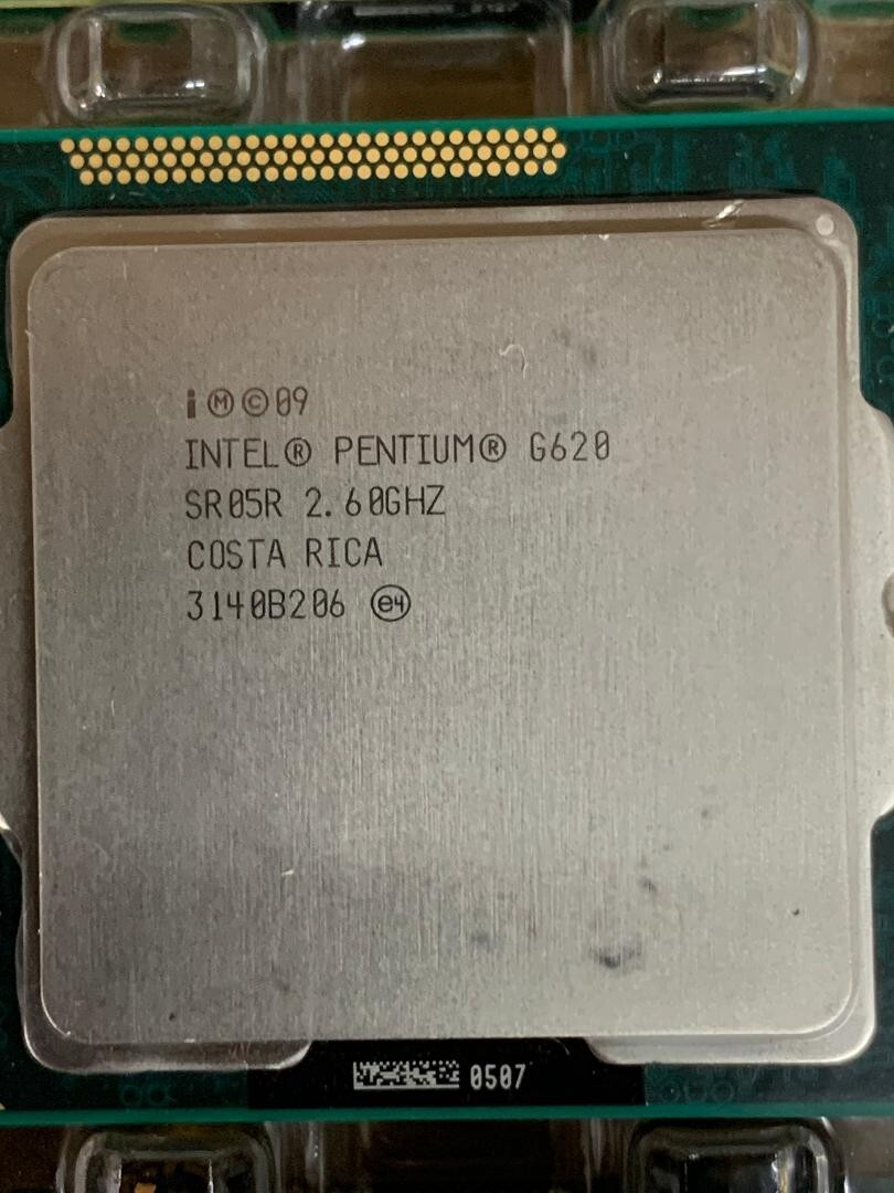 Lot of 10 Intel Pentium G620 SR05R