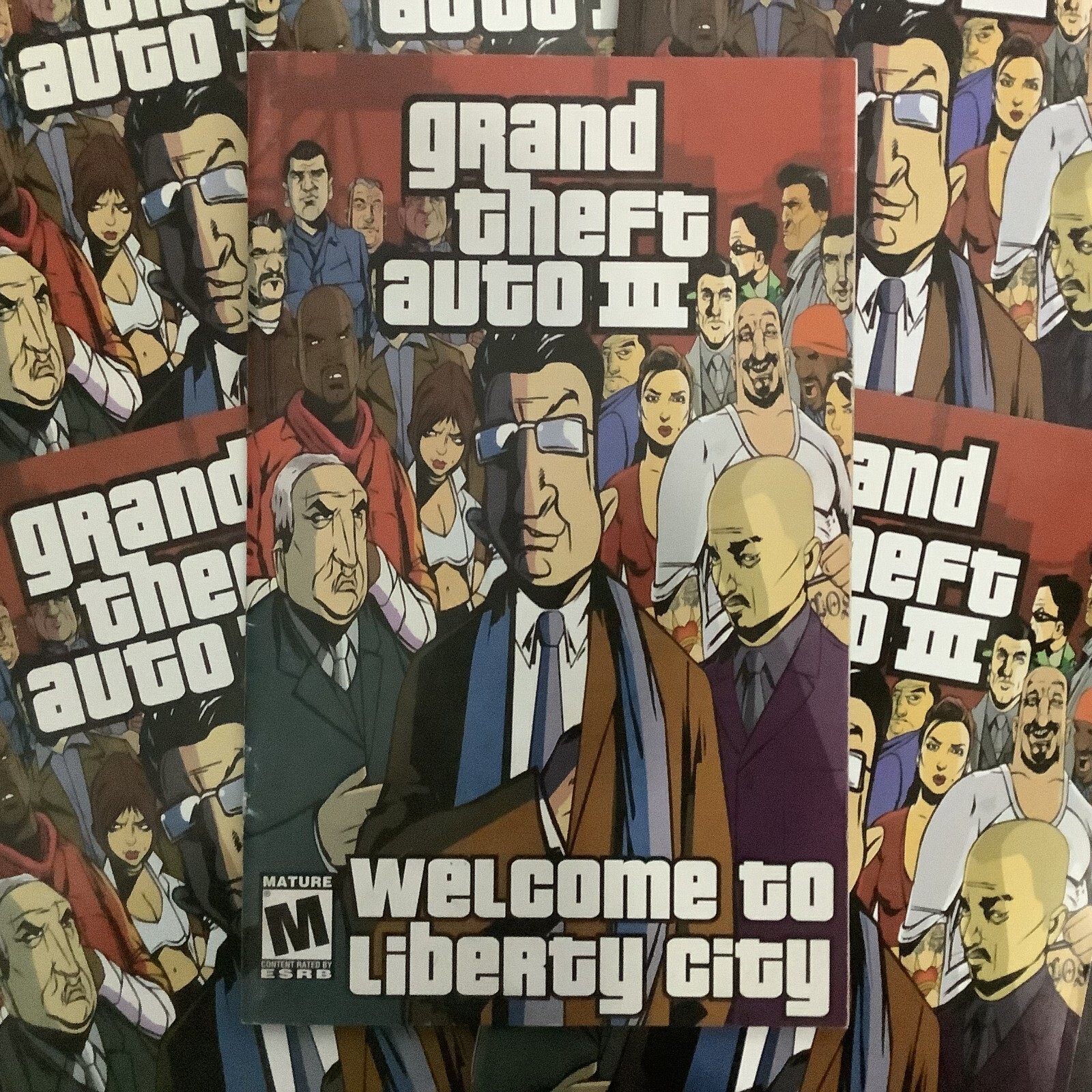 Grand Theft Auto III PS2 PlayStation 2 Instruction Manual Only
