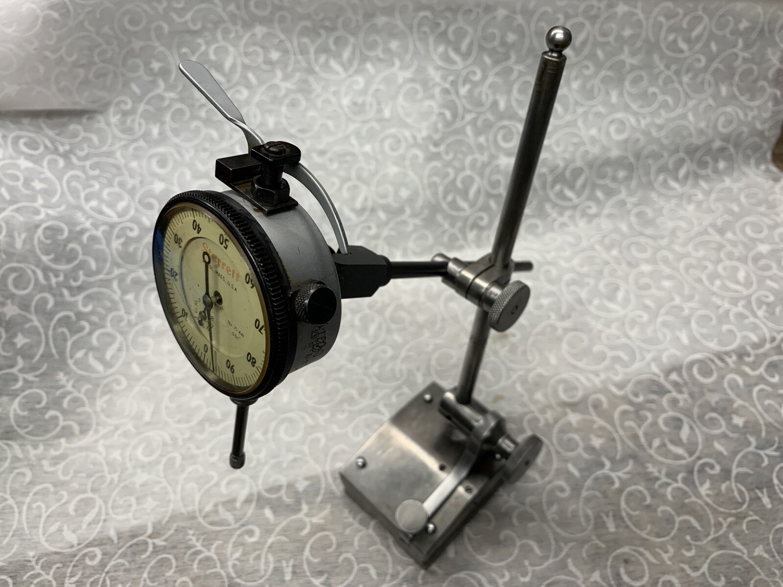 STARRETT No. 25-441 Dail Indicator with Base Made in USA