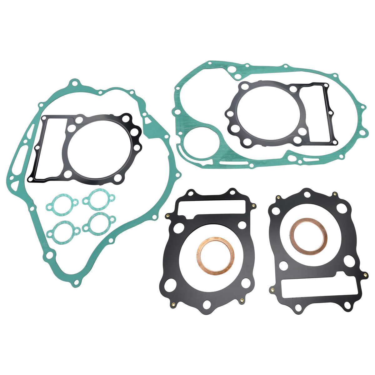 Full Crankcase Clutch Cover Gasket Kits For Yamaha XVS1100 99-11 BT1100 02-06