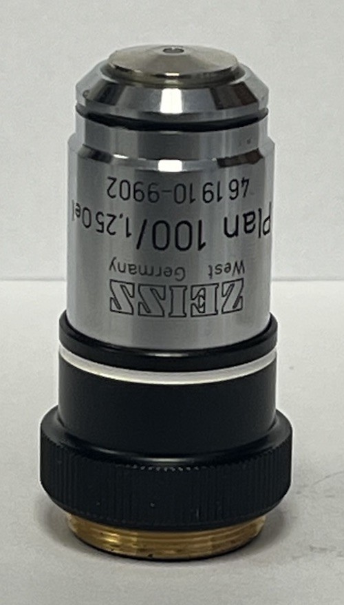 Zeiss Plan 100x/1.25 Oil 160/- Microscope Objective 461910-9902