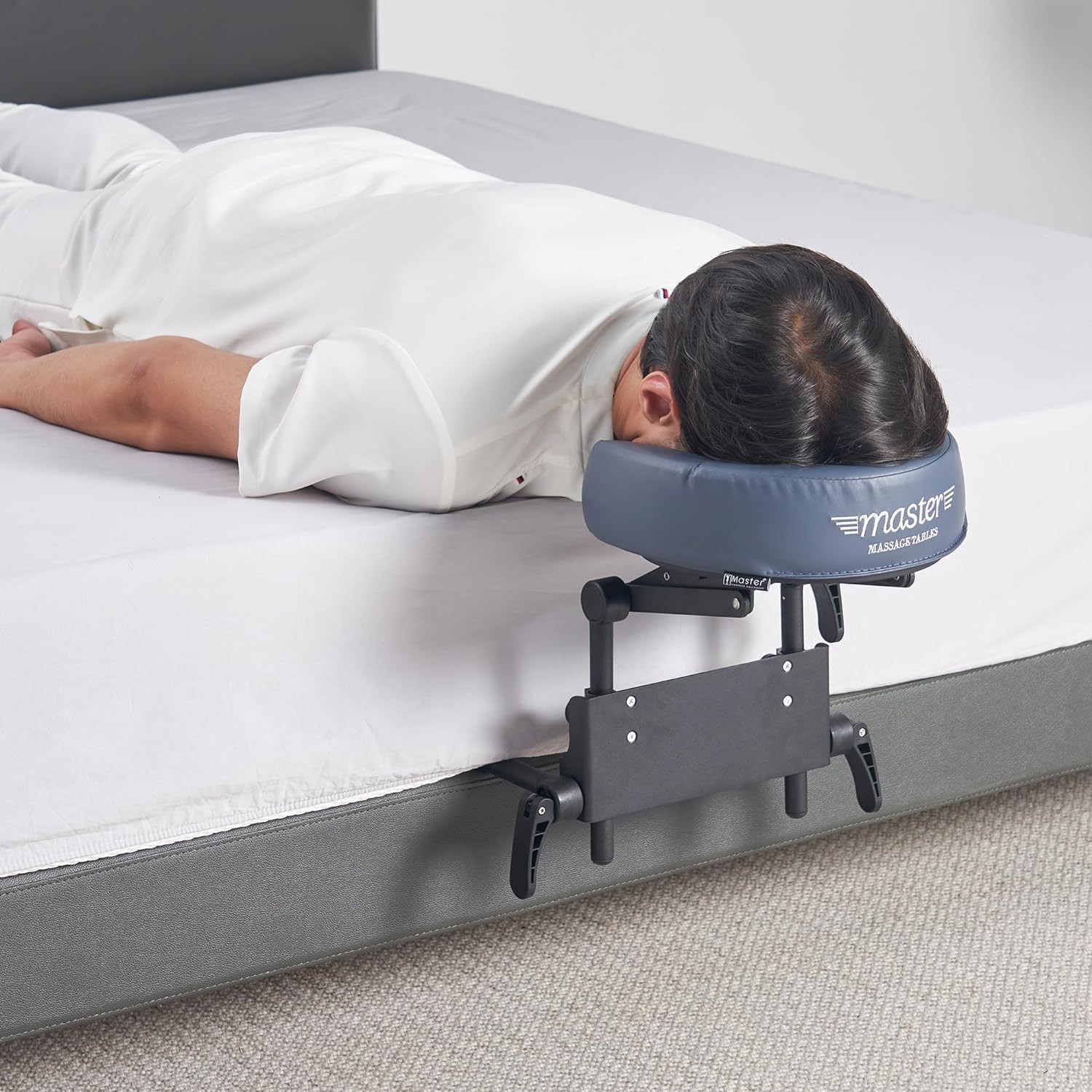 Master Massage Home Use Sleeping Mattress Top Massage Kit-Adjustable Headrest Fa
