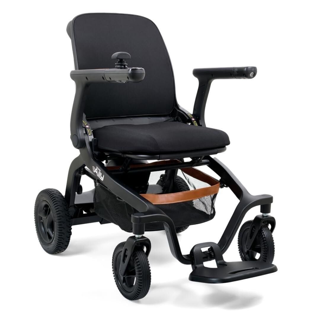Golden Technologies Golden Ally Manual Folding Power Wheelchair - Memory Foam...