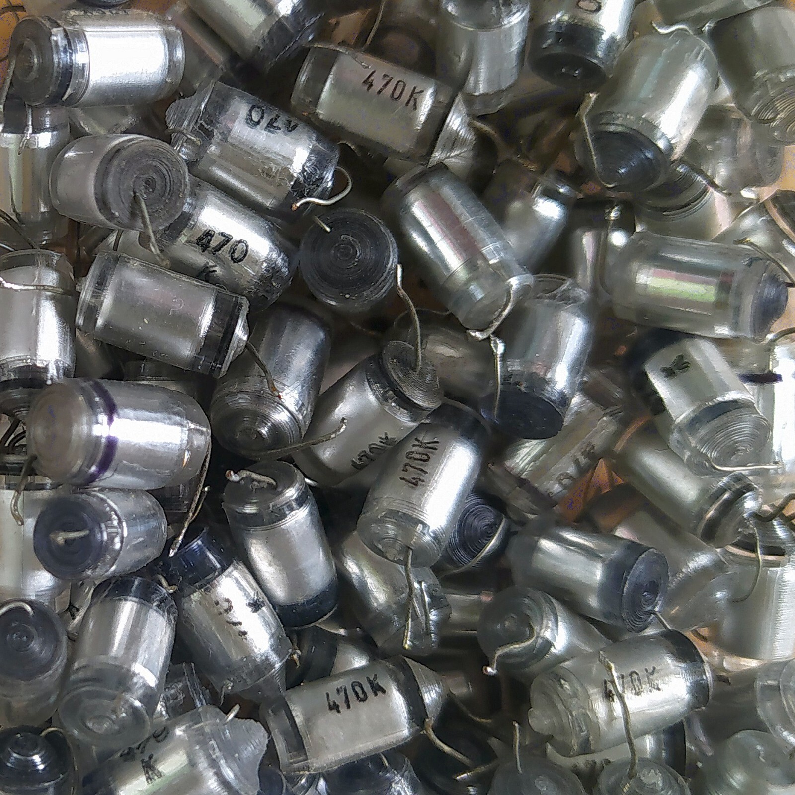Styroflex Polystyrene Capacitor Polystyrene Capacitor Used 1nF or 470pF