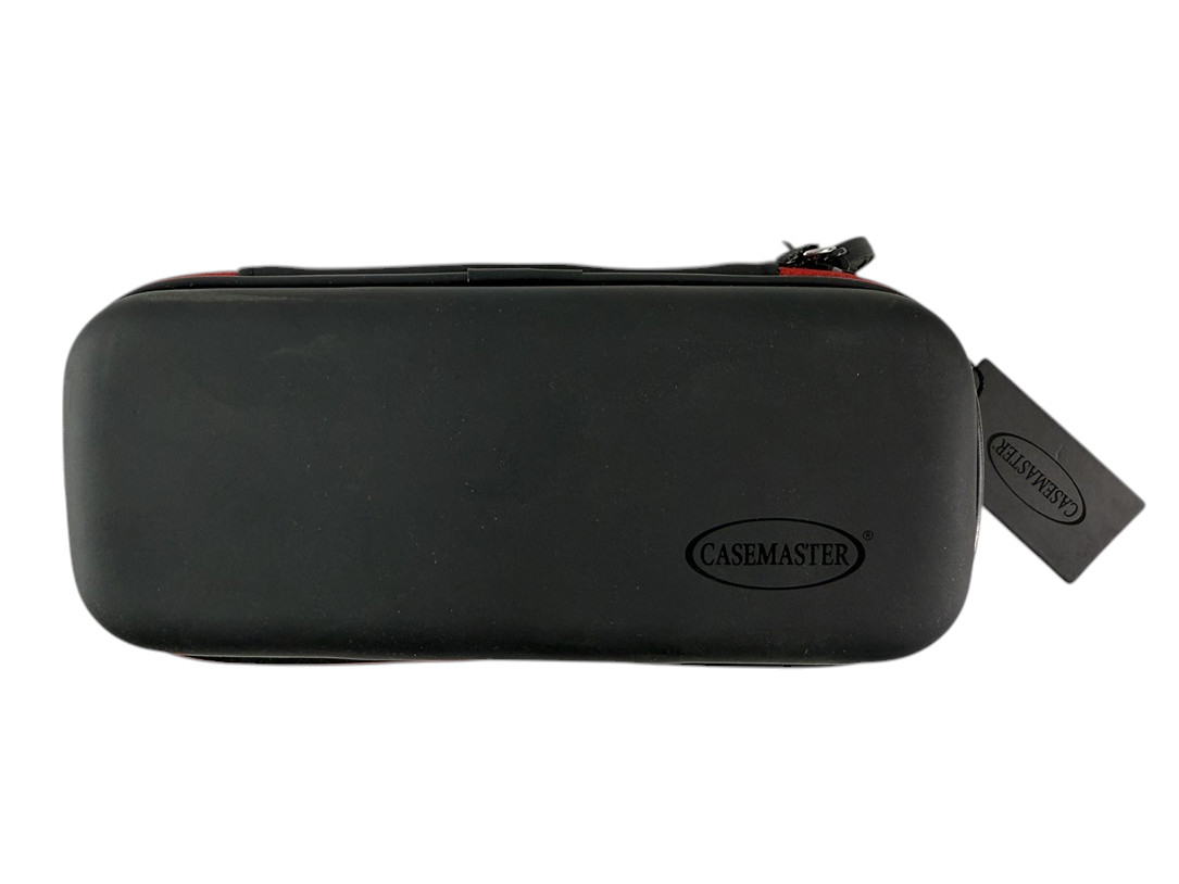 Casemaster NEW Sentry Red Darts & Accessory Case Slim EVA Shell Soft Steel Tips