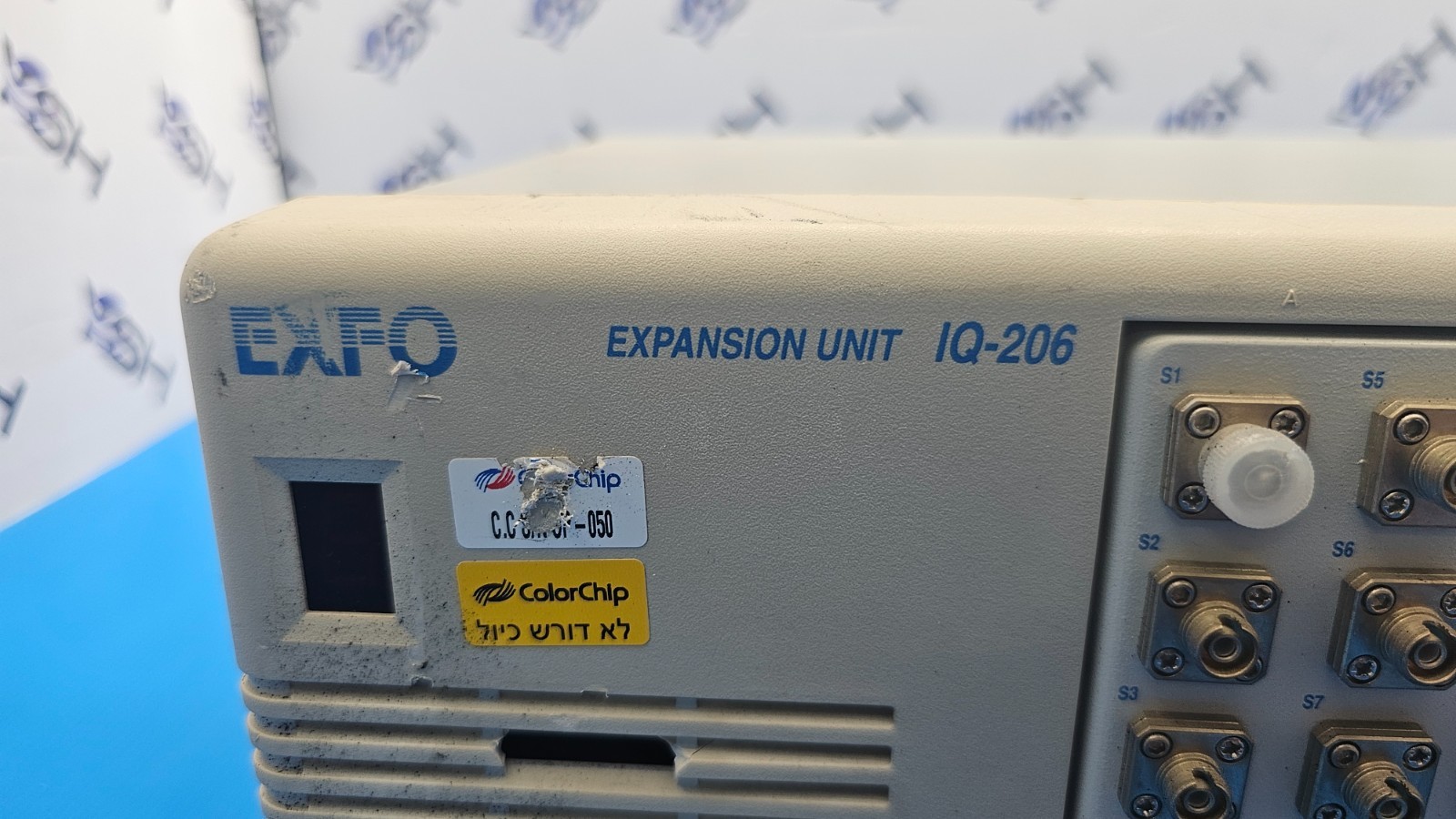 EXFO IQ-206 Optical Power Meter Modular Mainframe w/ IQ-9100 1x32 Module