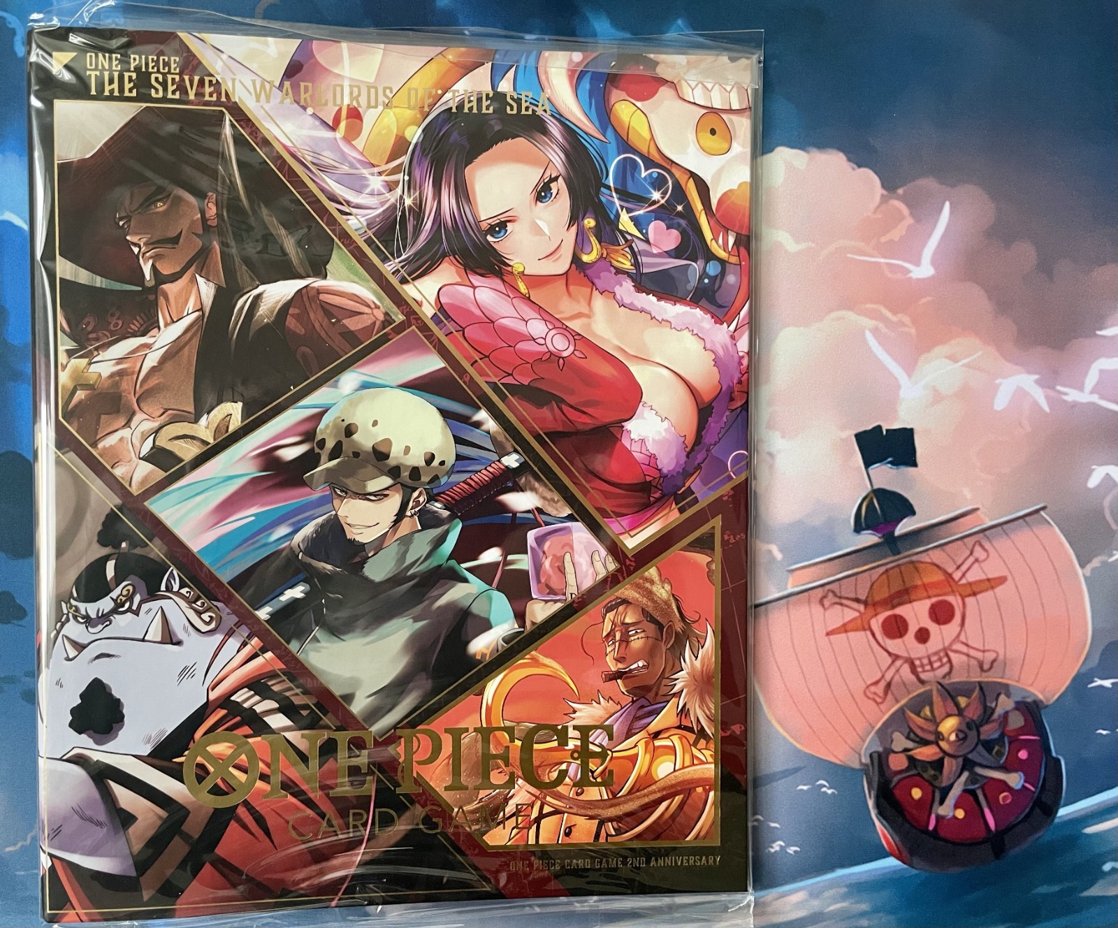 2025 ONE PIECE SEVEN WARLORDS OF THE SEA BINDER SET - BINDER ONLY - NO PROMOS