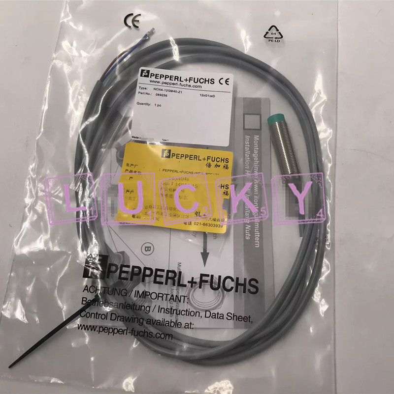Qty:1 NEW REPLACE FOR Pepperl+Fuchs NCN4-12GM40-Z1 proximity switch sensor