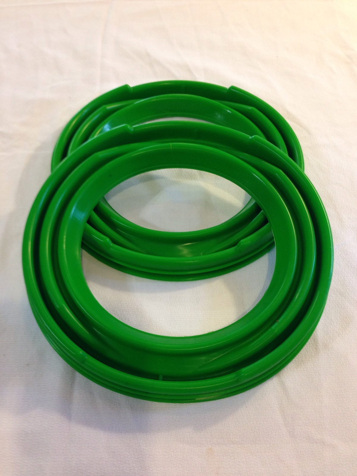 Pair Of Rockwell Green 2.5 Ton Axle Boots Dust Seals M35 Military Truck Deuce
