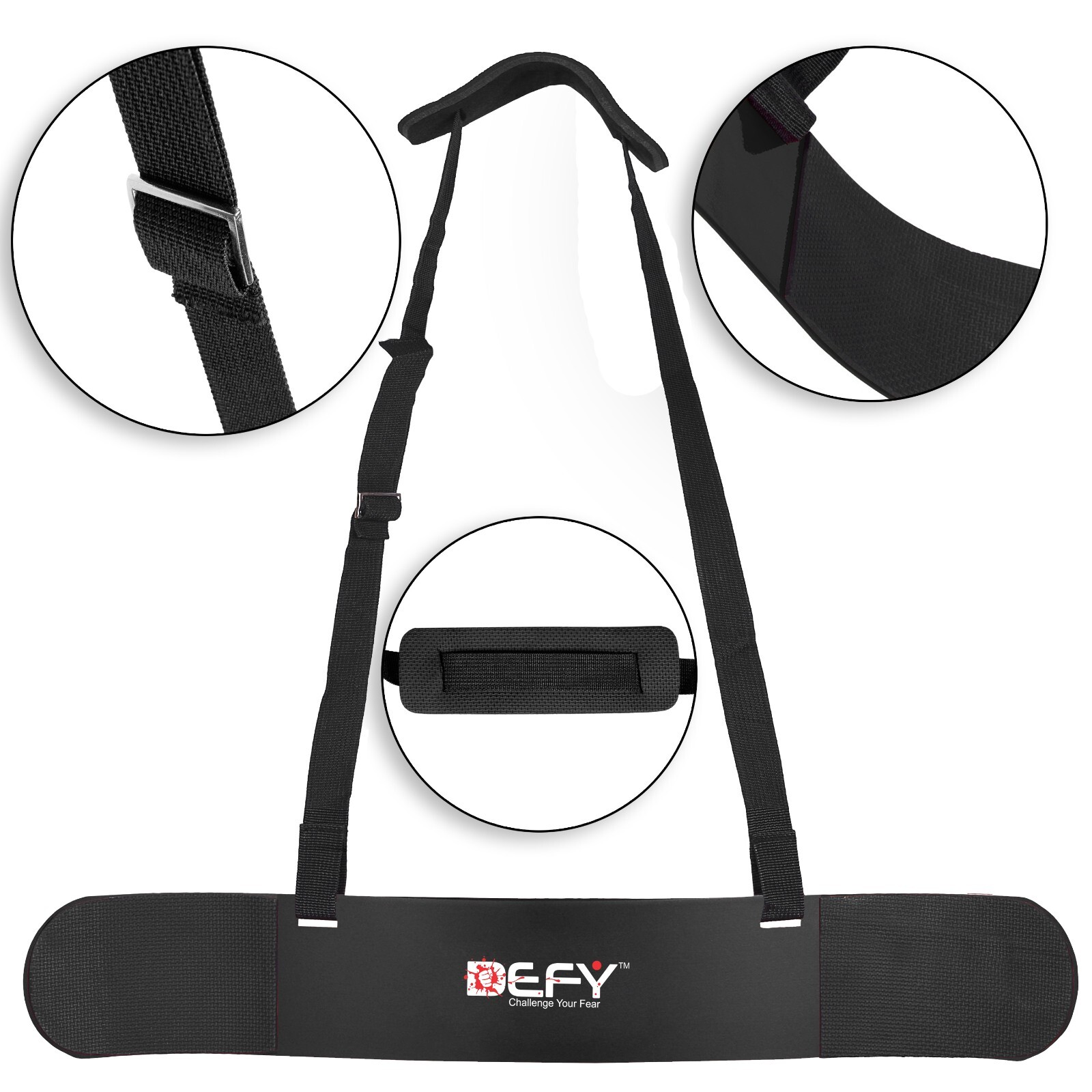 DEFY Heavy Duty Arm Blaster Round Edges Body Building Fitness Gym Curl Triceps