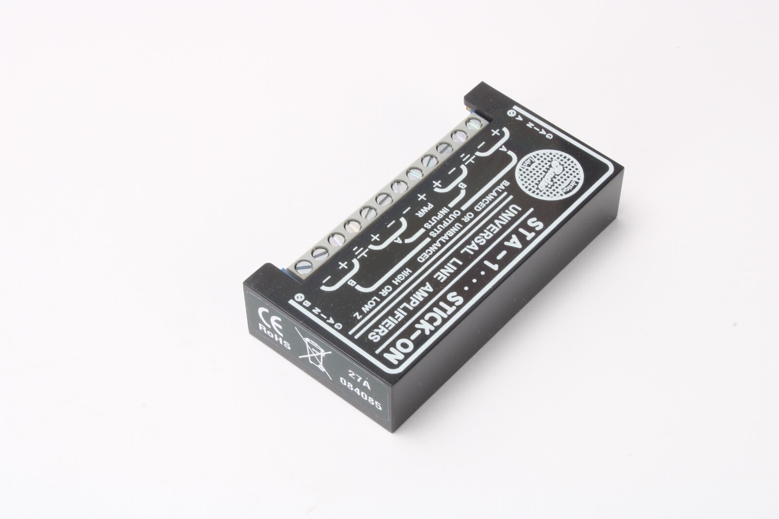 Radio Design Labs STA-1M Mono Line Amp Stick-On