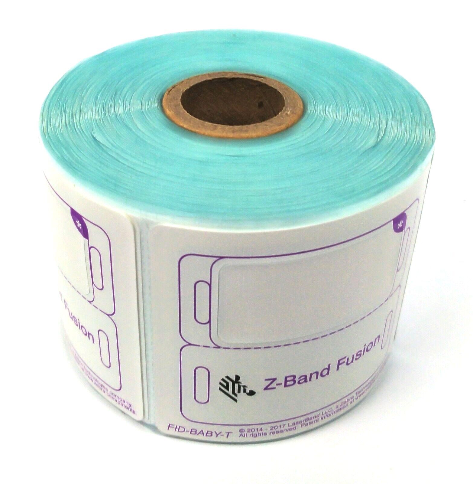 Zebra 1.75" X 2.875" Z-Band Infant ID Wristband Genuine FID-BABY-T-1-500 - 1Roll