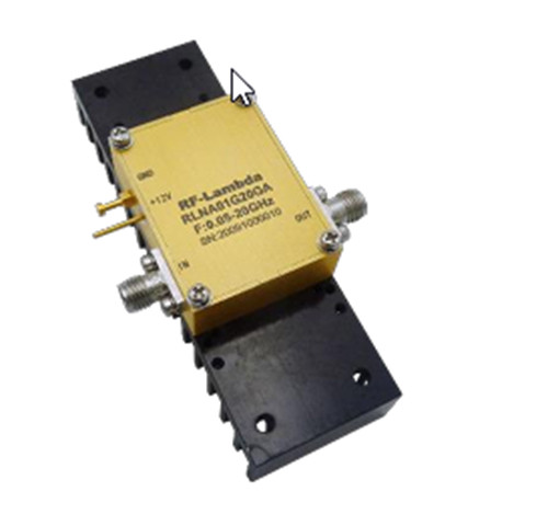 RLNA01G20GA ** Ultra Wide Band Low Noise Amplifier 0.05GHz-20GHz OVERSTOCK **