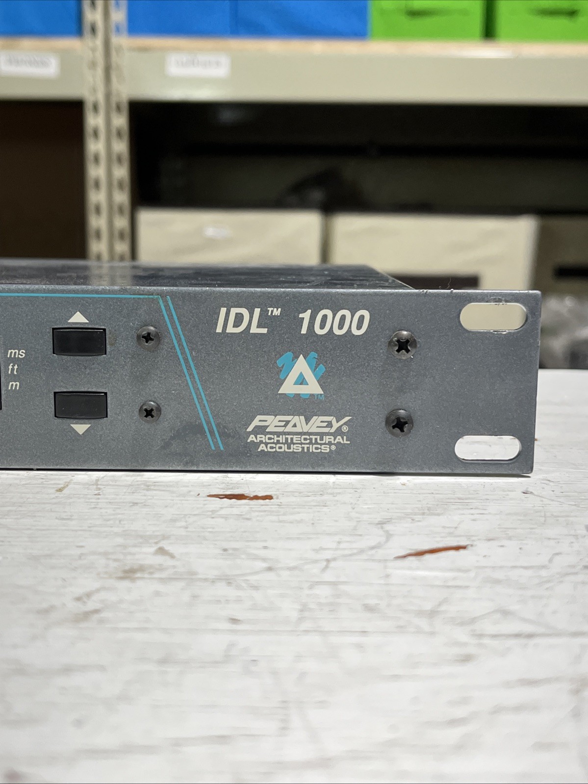 Peavey Architectural Acoustics IDL 1000 Multi-Tap Digital Delay Gray