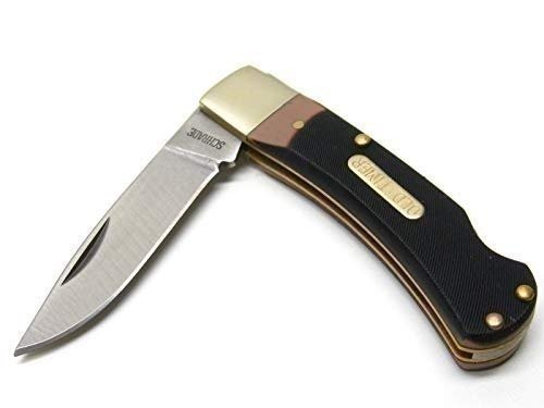 Old Timer Bearhead Folder 2.25 in Blade Delrin Handle