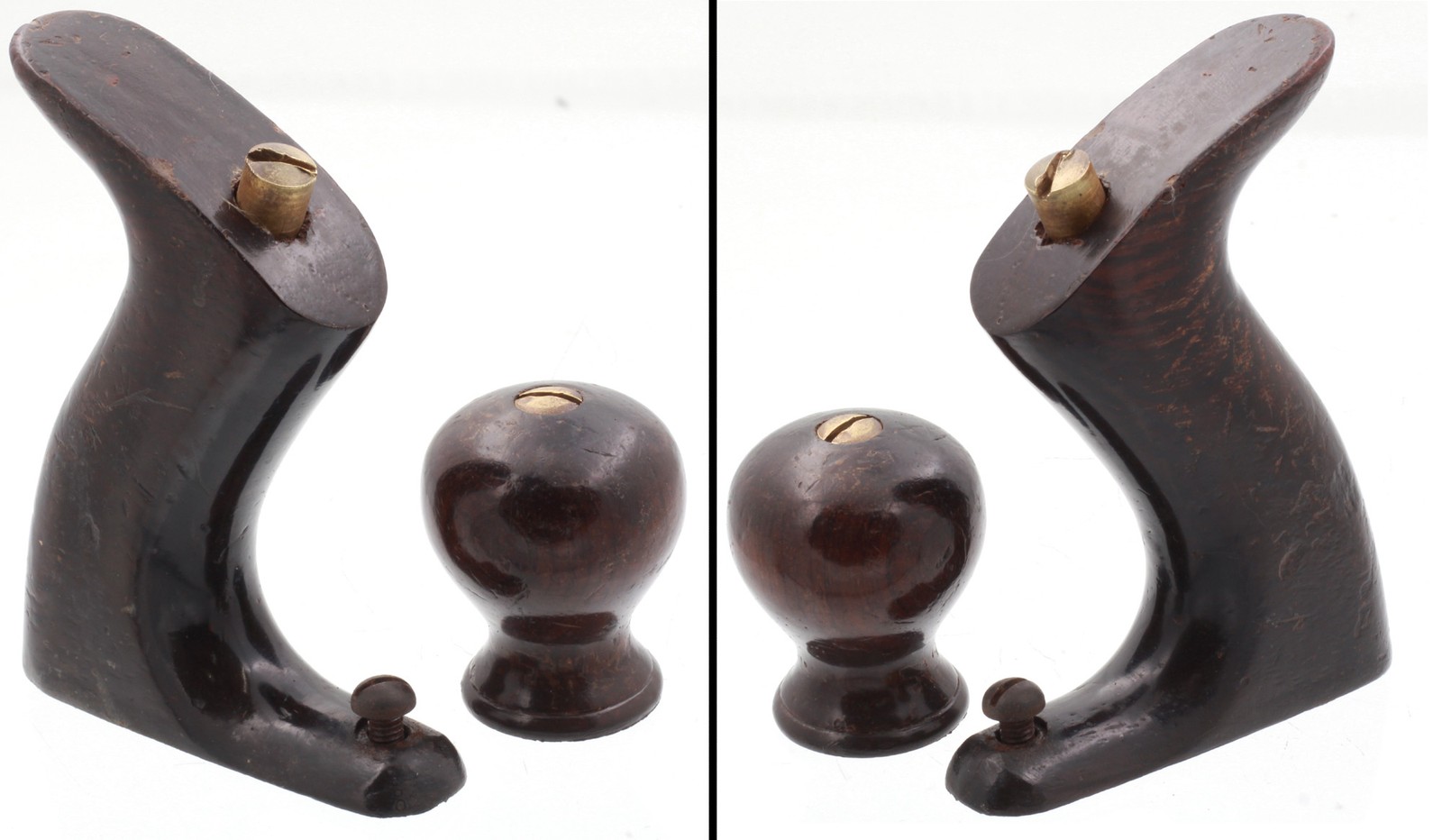 Early Cocobolo Handle & Knob for Sargent 14 Inch No. 414  Plane - mjdtoolparts