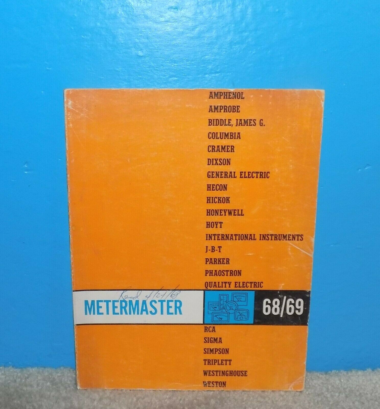 METERMASTER CATALOG 1968/1969