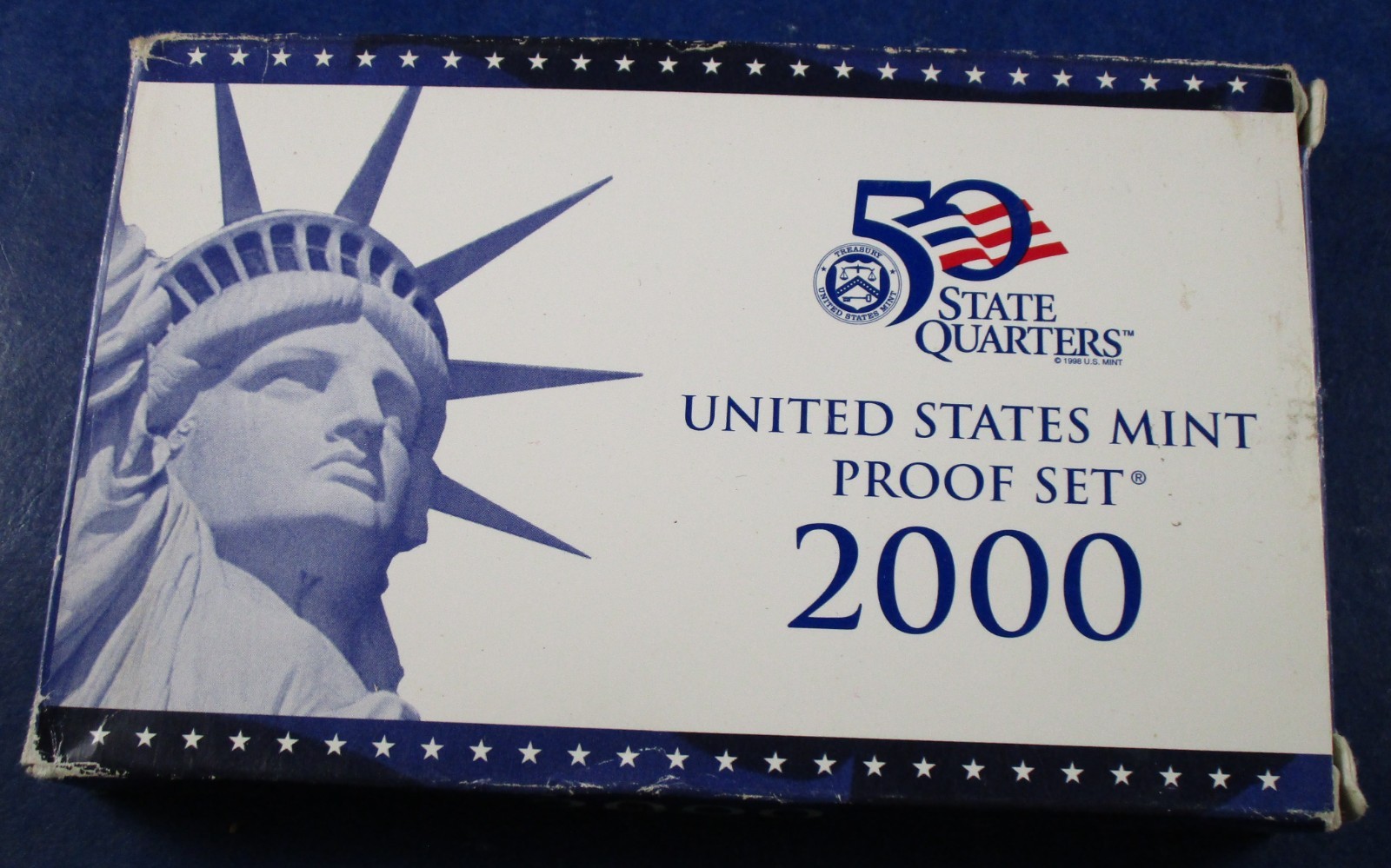 2000 Clad Proof Set w/ OGP - 10 Coins (03)