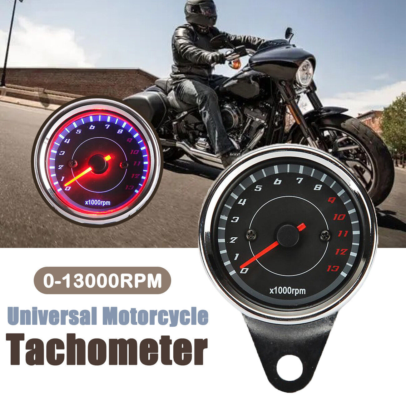 Backlight Motorcycle Tachometer For Suzuki Boulevard S40 S50 S83 C 50 C90 C190
