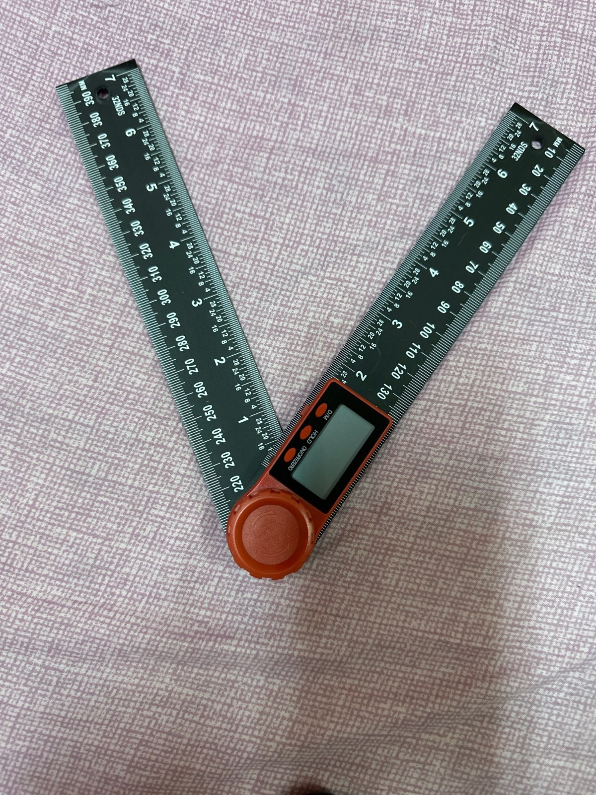 1 Digital Goniometer 200mm Lock Angle Measurement Ring Ruler (Foreign Shipping