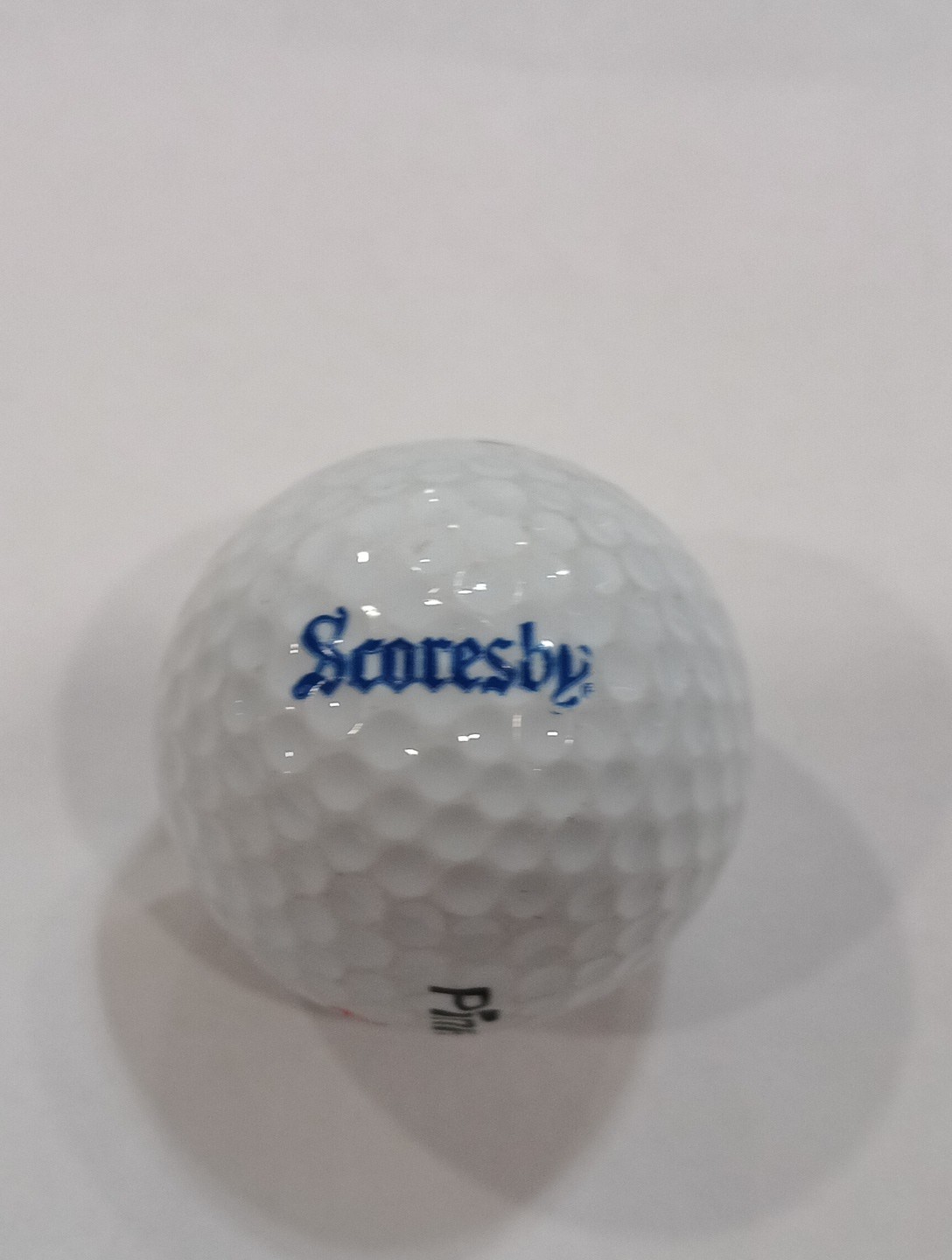 SCORESBY LIQUOR COMPANY LOGO GOLF BALL GREAT FOR ANY VINTAGE COLLECTION!