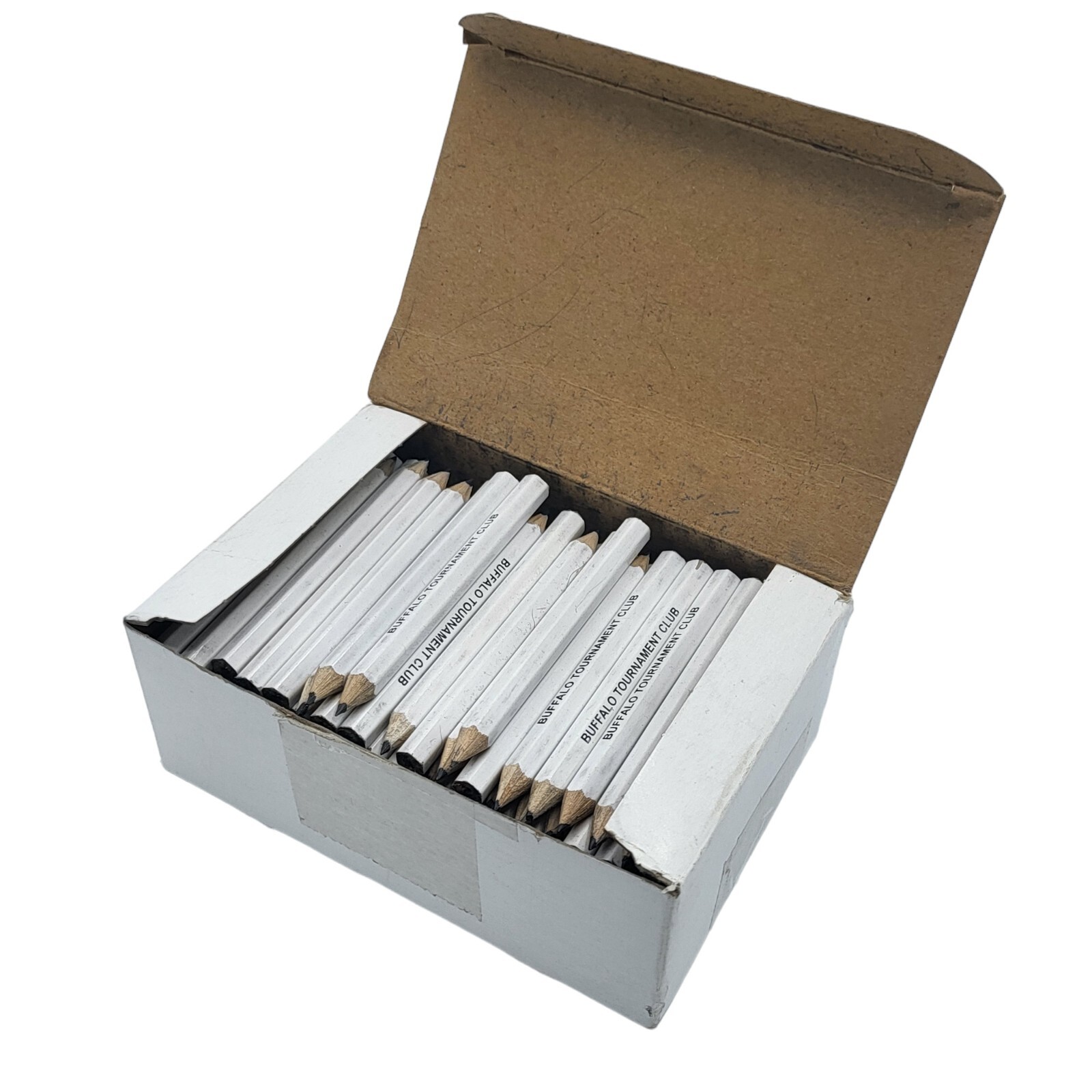 Golf Pencils Buffalo Tournament Club Enscripted Box of 144
