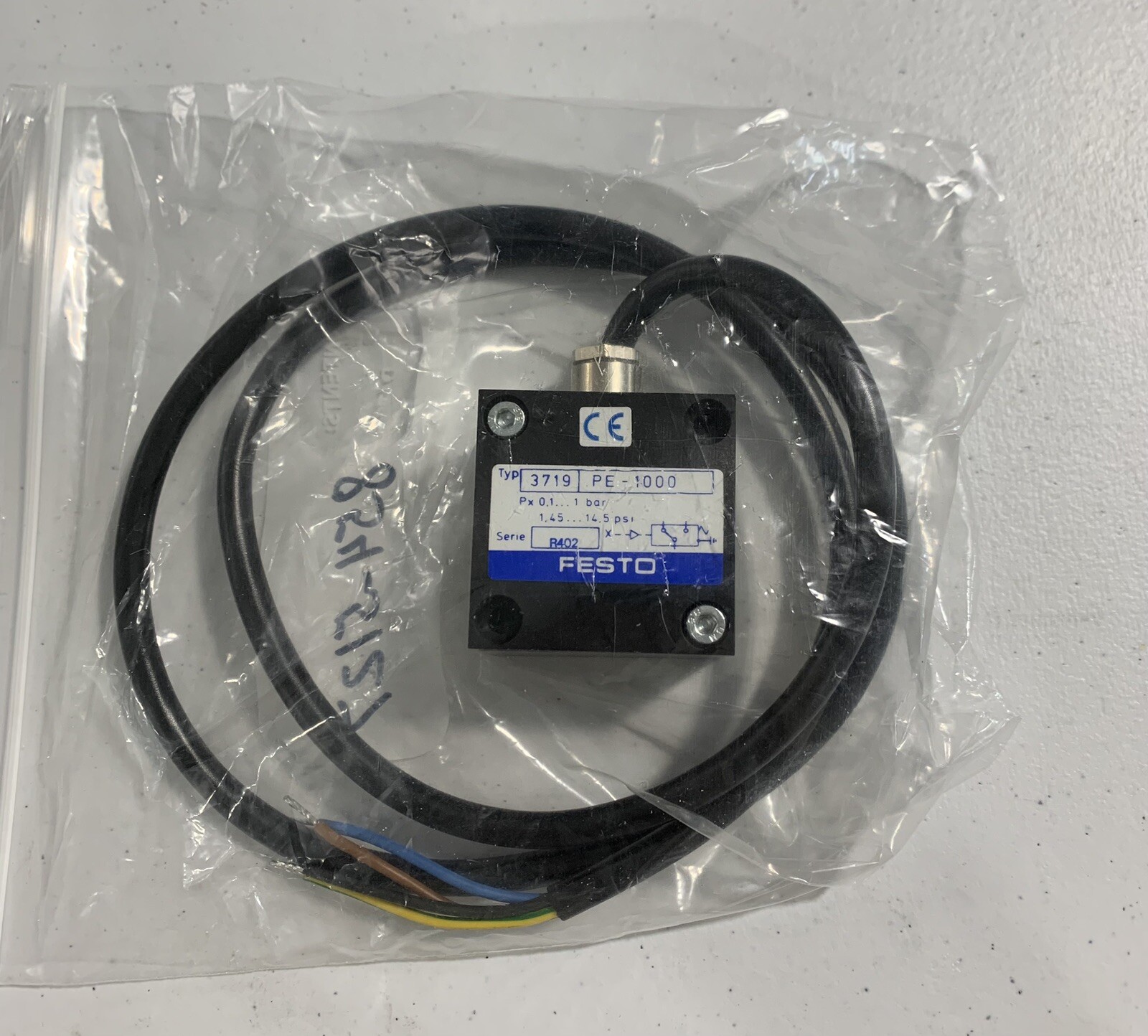Festo 3719 Pressure Switch PE-1000 / PE-VK-5.1 *NEW*