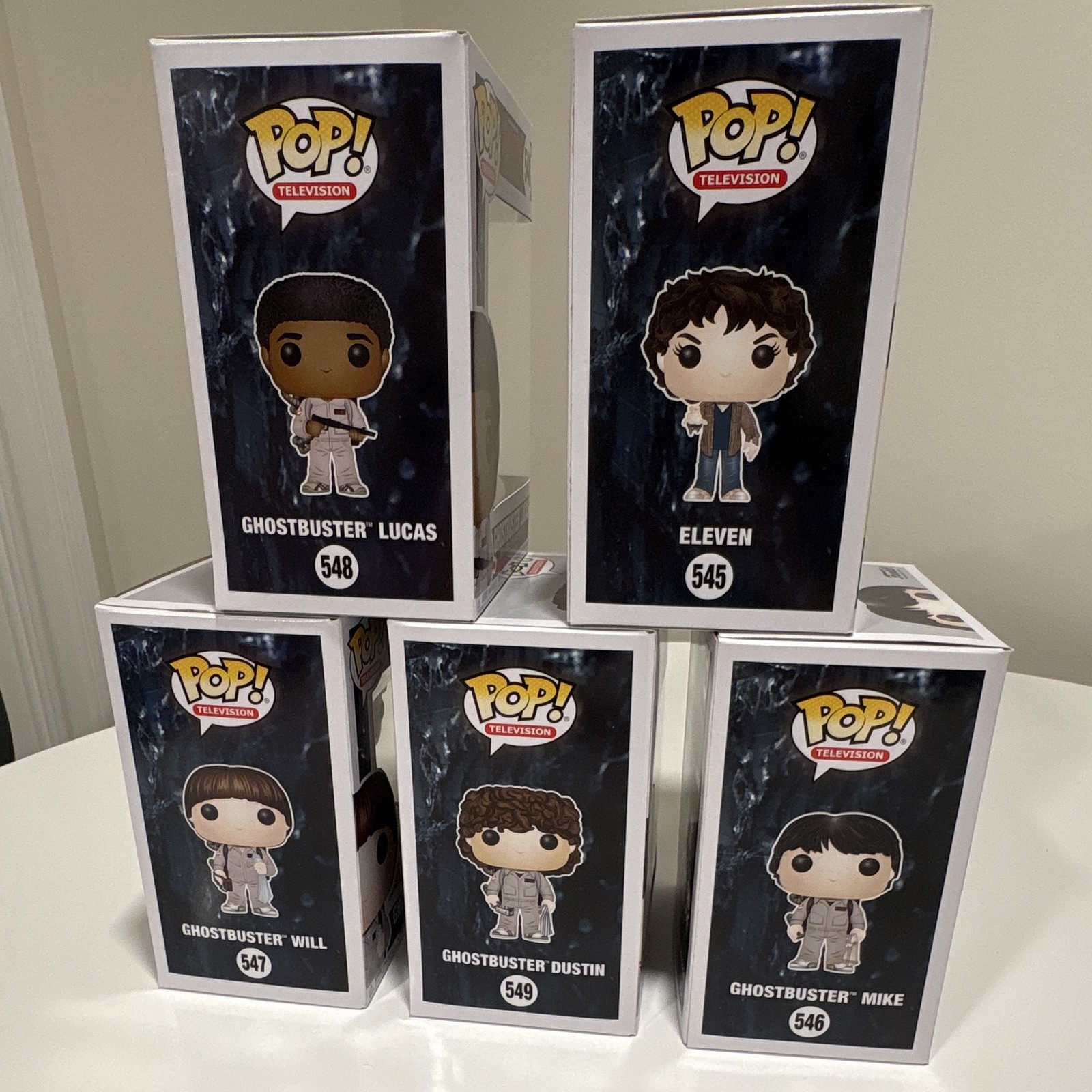 Funko Pop! Stranger Things S2 Ghostbusters 5-Pack Mixed Lot
