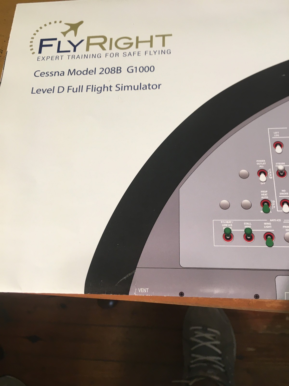 Cessna 208B with Garmin G1000 Instrument Panel Poster