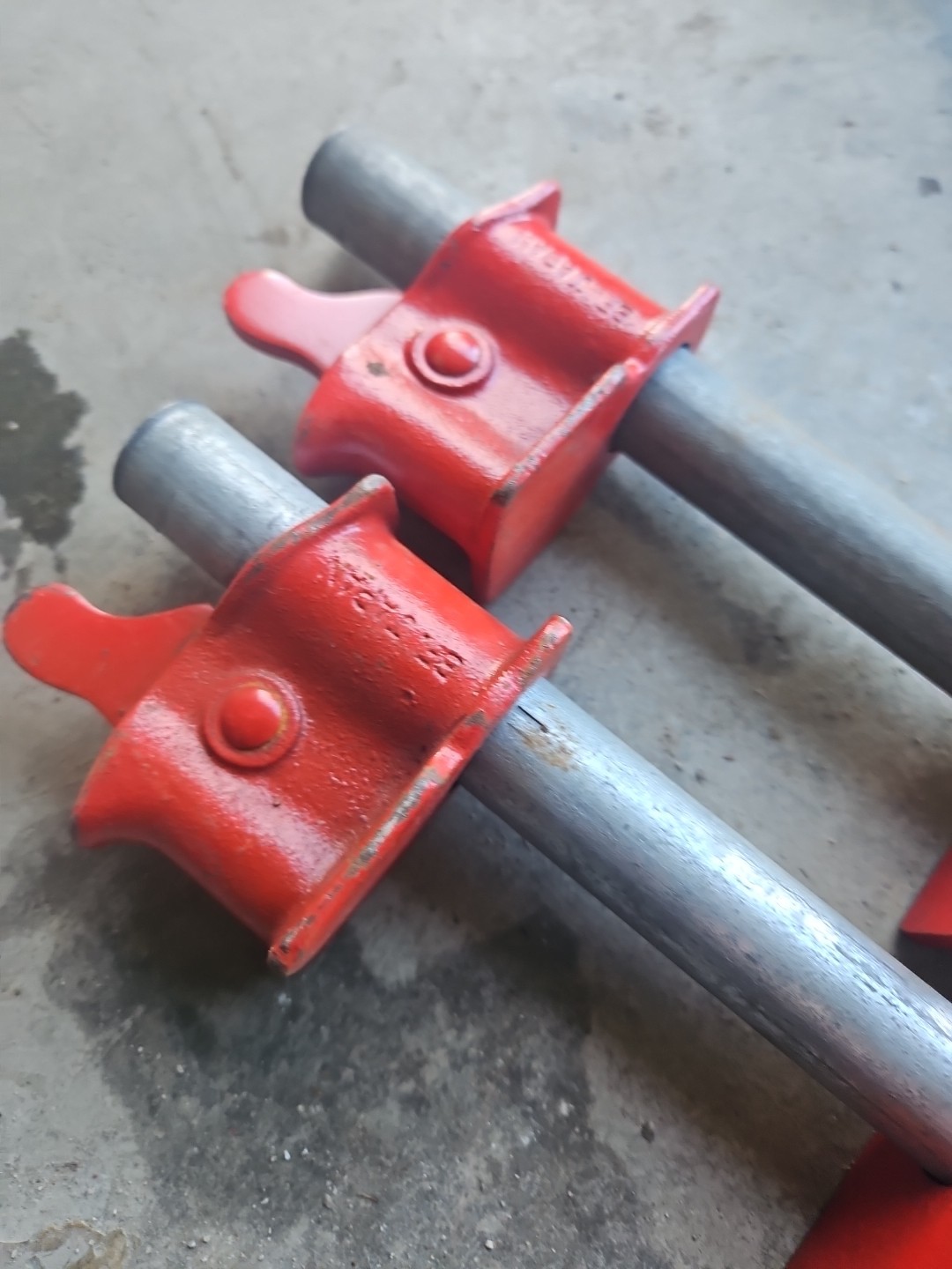 Vintage 1/2 Pipe Clamps