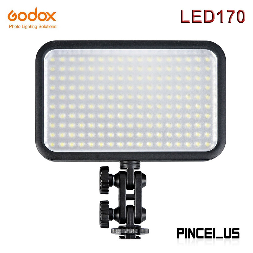 Godox Photography LED Video Light LED Panel W/ 170PCS Beads For SLR Camcorder
