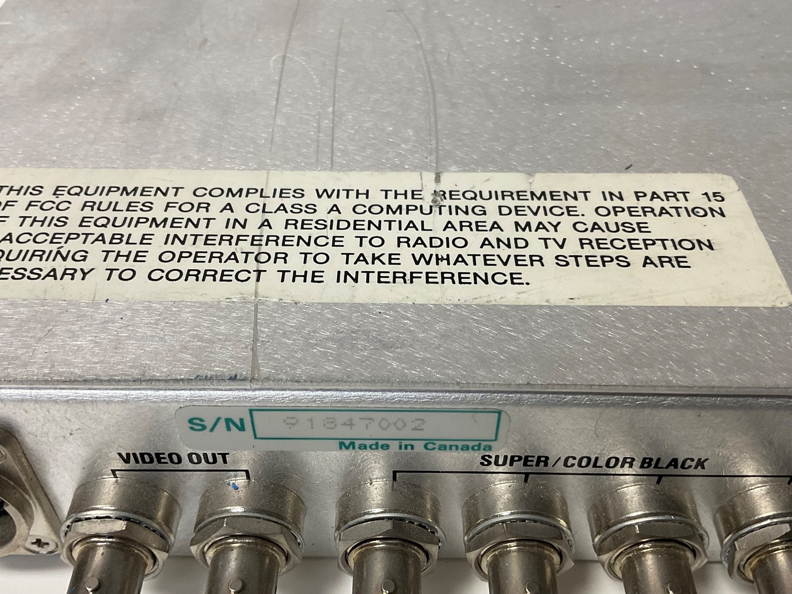 Digital Processing Systems Inc DPS-285 SYNC / Test Signal Generator