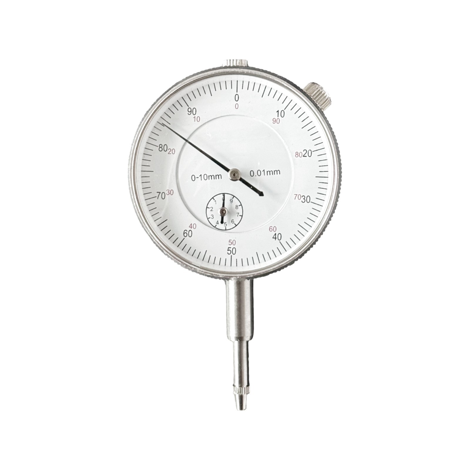NEW  0-10mm TESTING DIAL INDICATOR 0.01mm MEASURE TOOLS