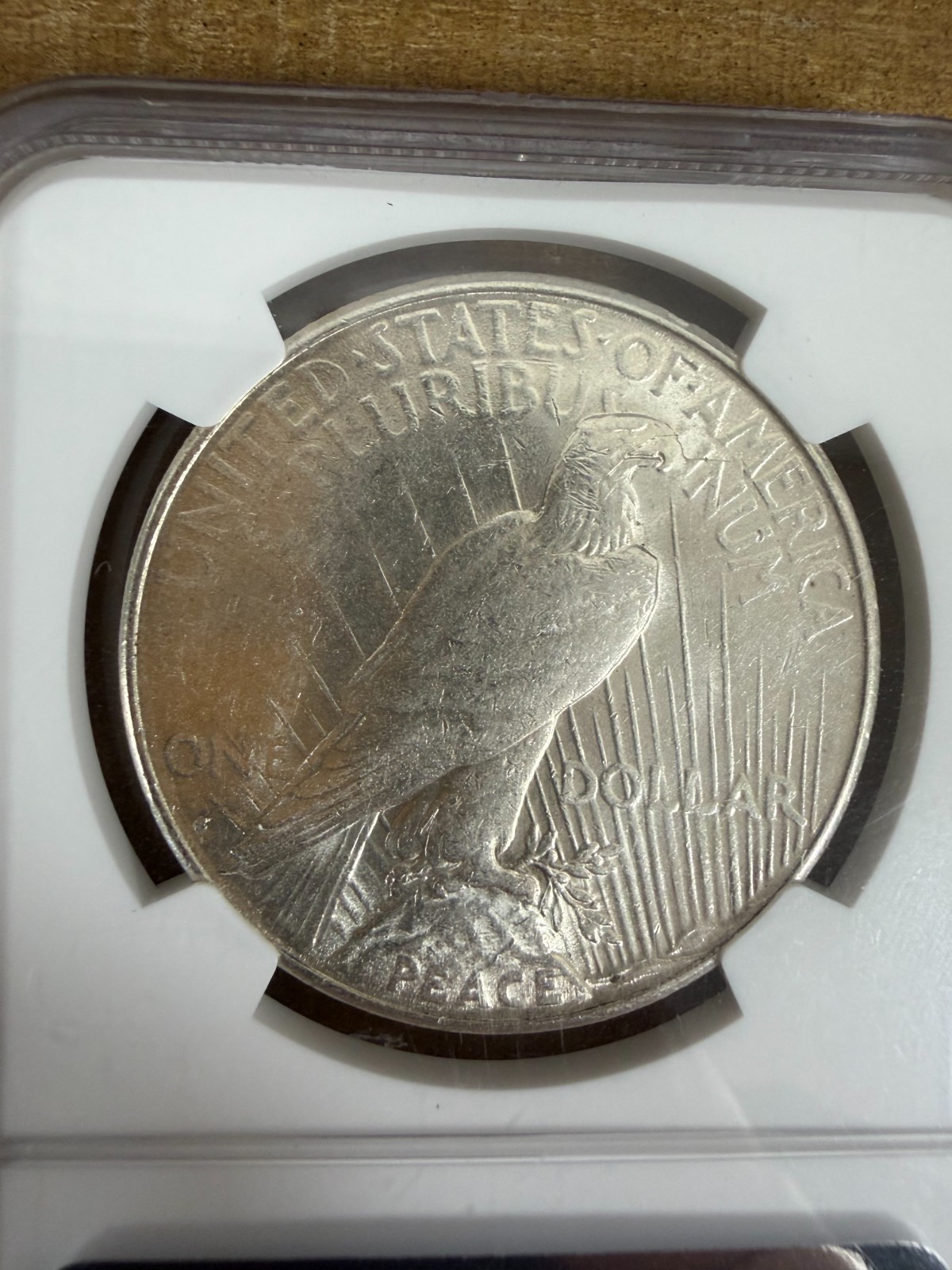 1927-S Peace Dollar NGC AU 53