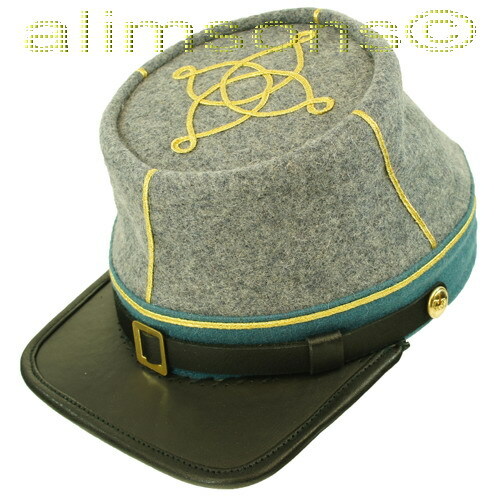 American Civil War Enlisted CS Lieutenant Lt. Infantry Kepi Cap-ALL SIZES!!!