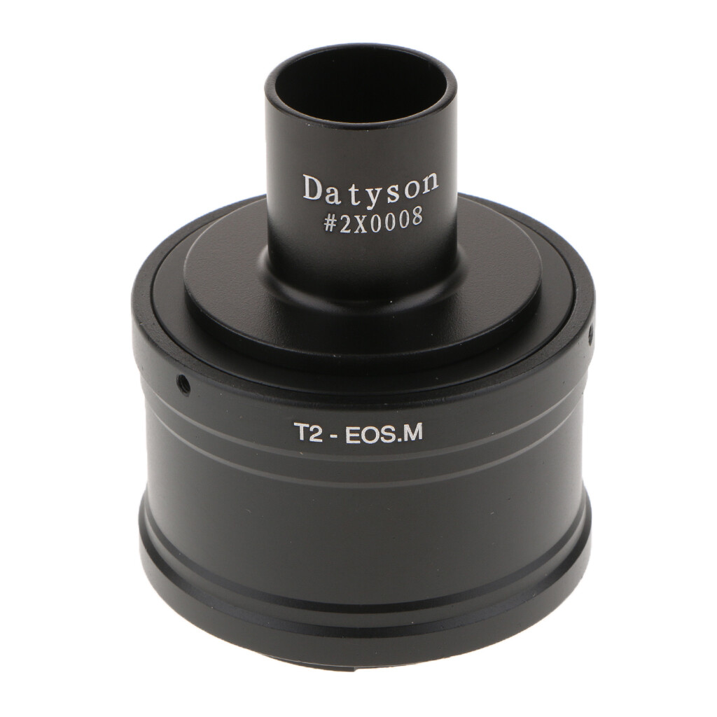 23.2mm Microscope Tube+T2 Ring for Canon EOSM EF-M Mirrorless Cameras