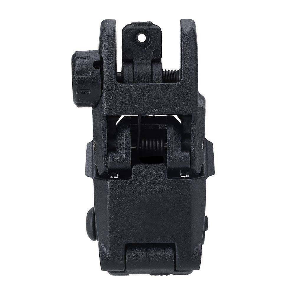 Premium Pair Flip-up Tactical Sight Nylon Folding Backup Sights Front and Rear