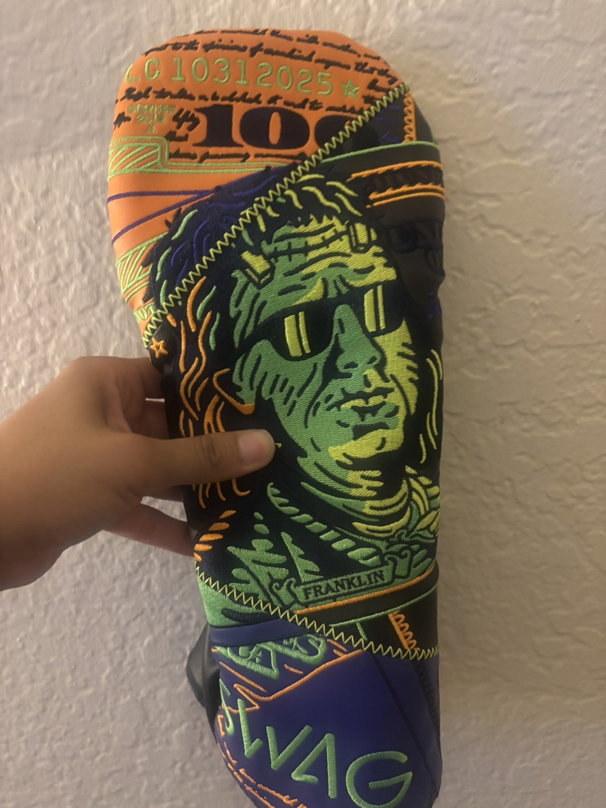Swag Golf BEN FRANKLIN-STEIN'S MONSTER DRIVER COVER