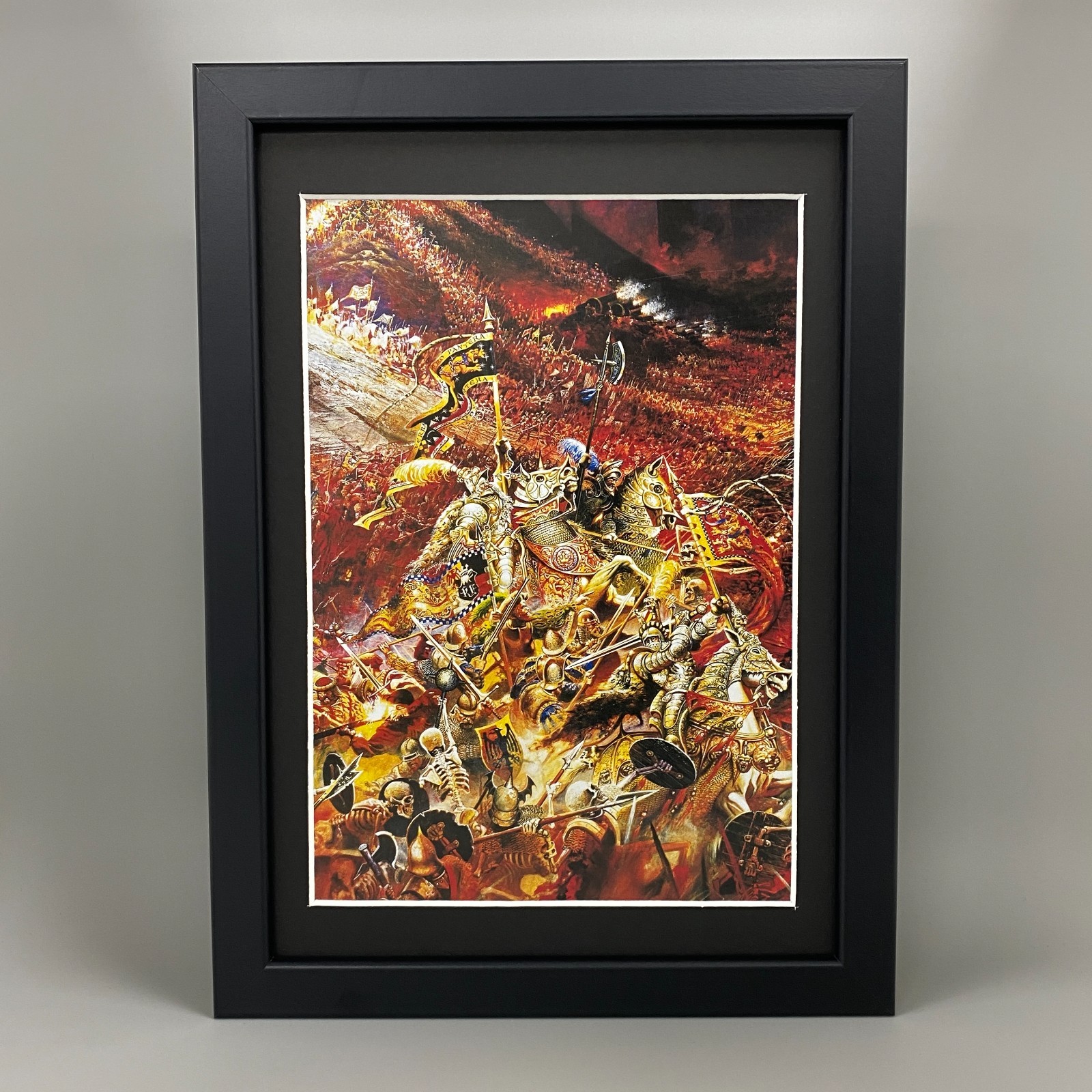 WARMASTER FRAMED ART THE EMPIRE WARHAMMER FANTASY OLD WORLD AOS