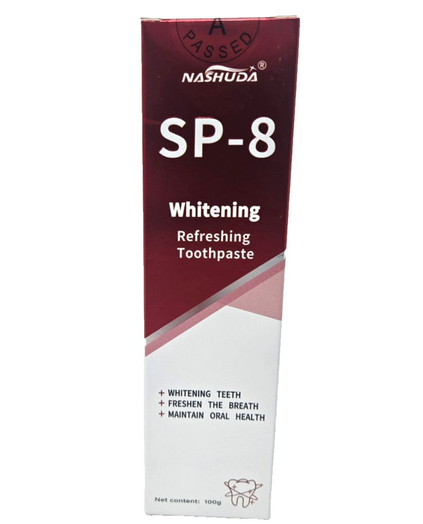 NASHUDA SP-8 Whitening Refreshing Toothpaste, 3.53 oz