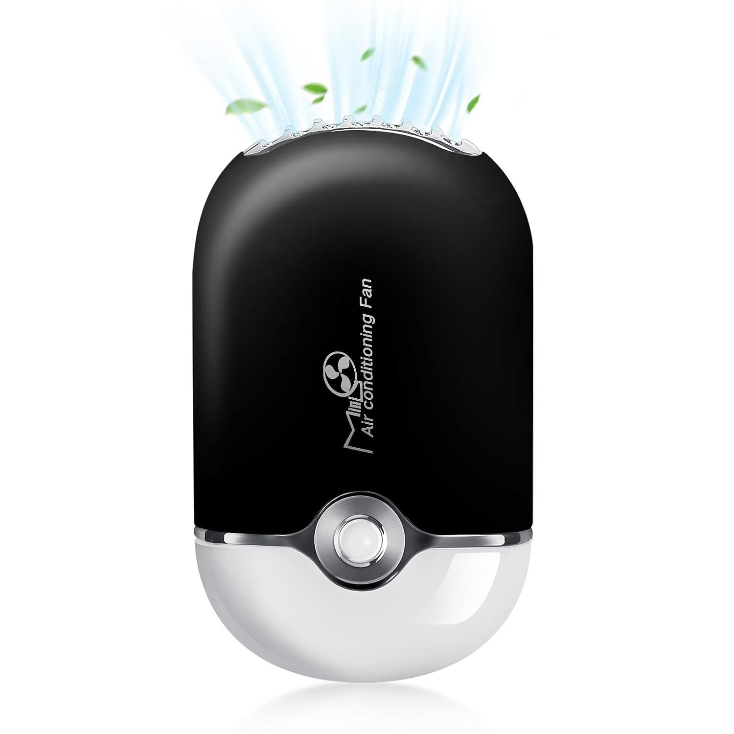 Mlogiroa Lash Fan Mini Portable for Eyelash Extension | Handheld Dryer Black